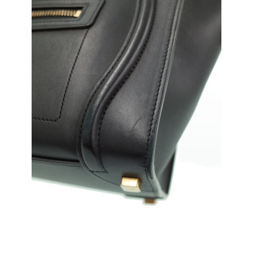 Celine Shopper Tote Luggage Logo Handbag - Picture 4 of 9